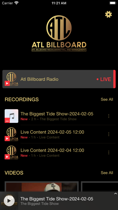 ATL Billboard Radio Screenshot 1 - AppWisp.com ATL Billboard Radio Screenshot 1 - AppWisp.com