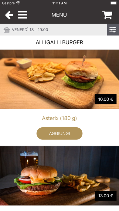 AlliGalli Ristorante Screenshot
