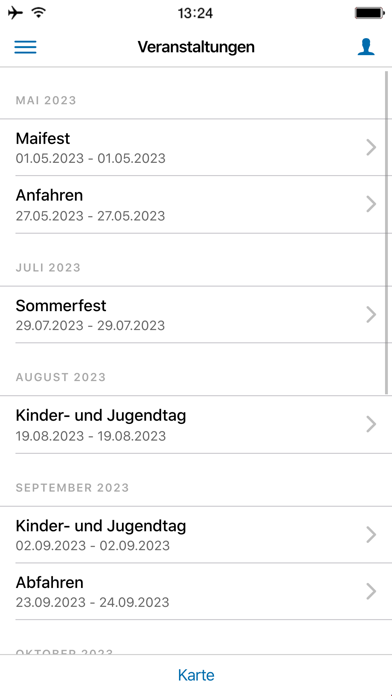 Yacht Club Lahr e.V. Screenshot
