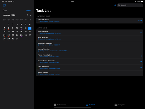 Screenshot #5 pour MeToDo Task Manager
