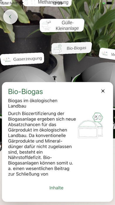 Zukunft Biogas Screenshot