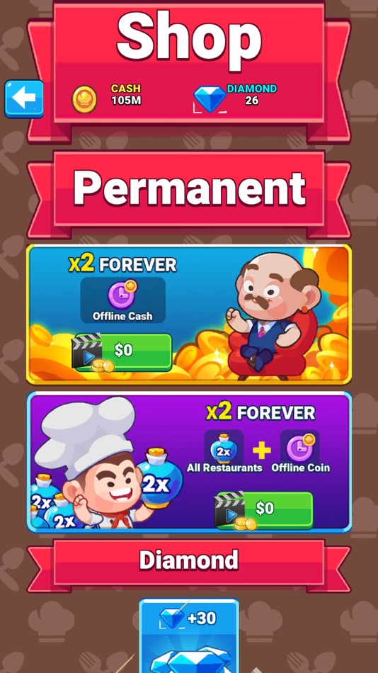 #7. Idle Canteen Tycoon: Idle Food (iOS) Av: Aziza Rahman