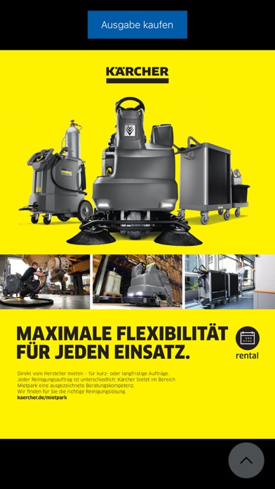 rationell reinigen Österreich Screenshot