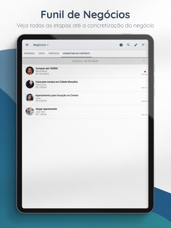 Screenshot #4 pour Imobzi - CRM Imobiliário