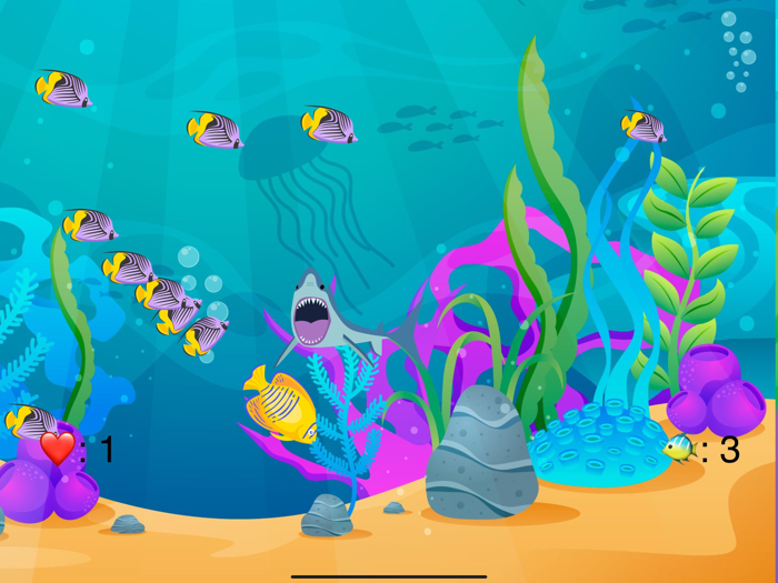 Fish Vs Shark 100 Fishes