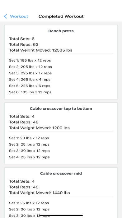 GymScribe Screenshot