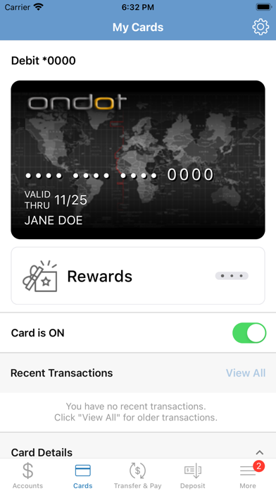 Hastings Federal Credit Union Screenshot