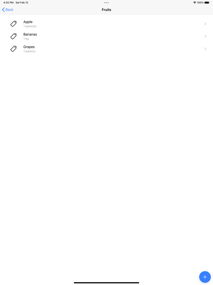 ToShop - Shopping List