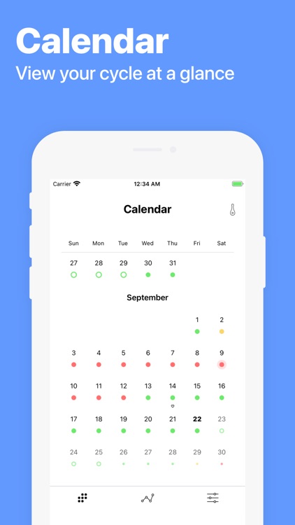 DaysyDay Cycle, Period Tracker screenshot-0