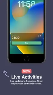 mira: pomodoro focus timer iphone screenshot 1