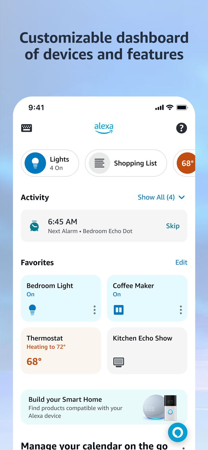 Amazon Alexa screenshot 1