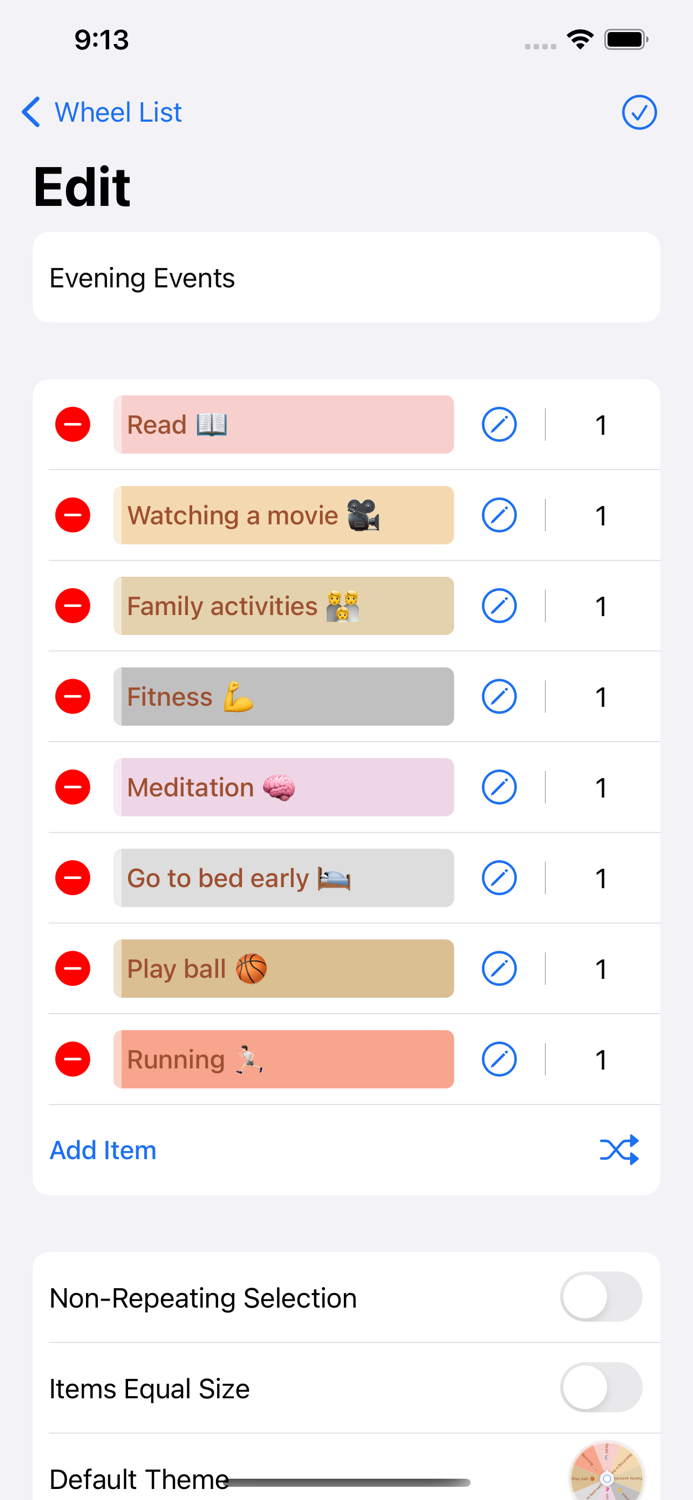 Spin Me - Wheel Random Picker