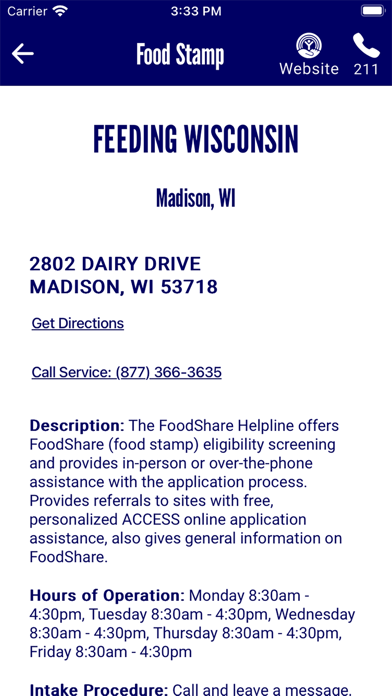 211 Wisconsin Screenshot