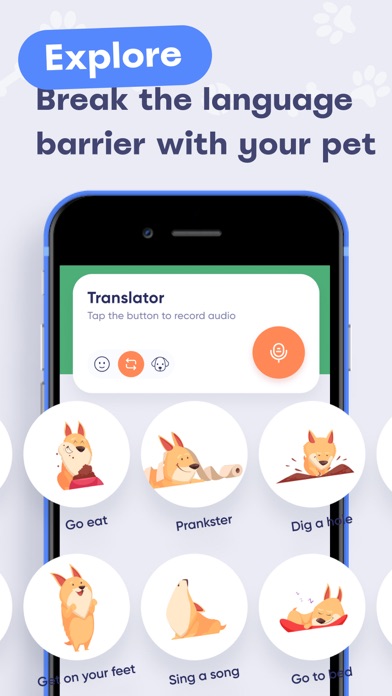 Dog Translator Game & Training Screenshot