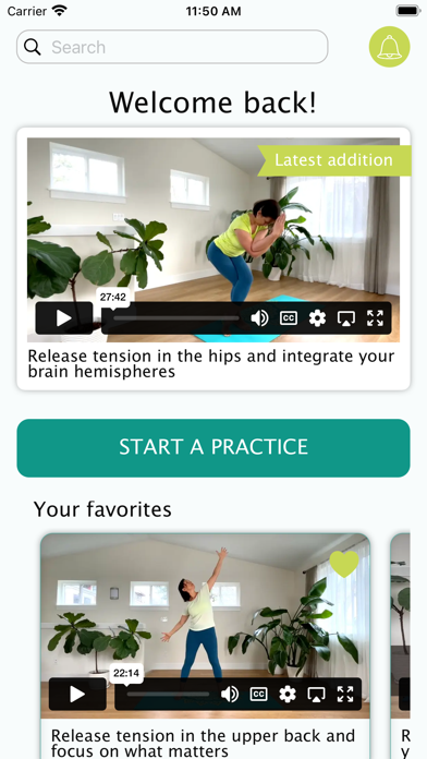 Home yoga practice Screenshot