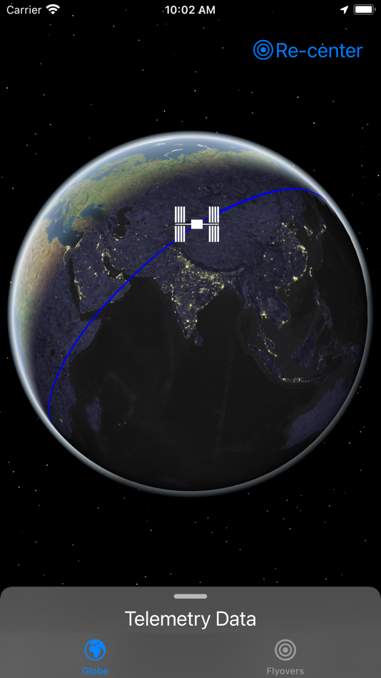 #2. Space Station Tracker (iOS) 由: Jaimeson Bilodeau