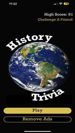 Trivia History World Knowledge screenshot 1