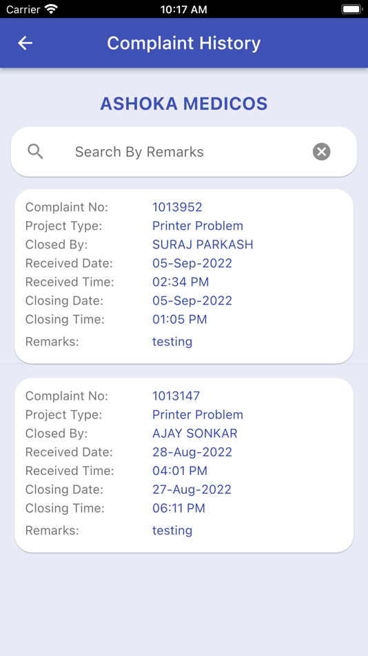 #5. EasySol Complaint (iOS) 由: Excelsior Softwares Private Limited