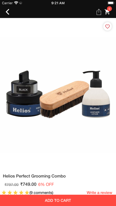 Helios Shoe Care Screenshot