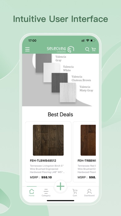 Selectedvendors Screenshot