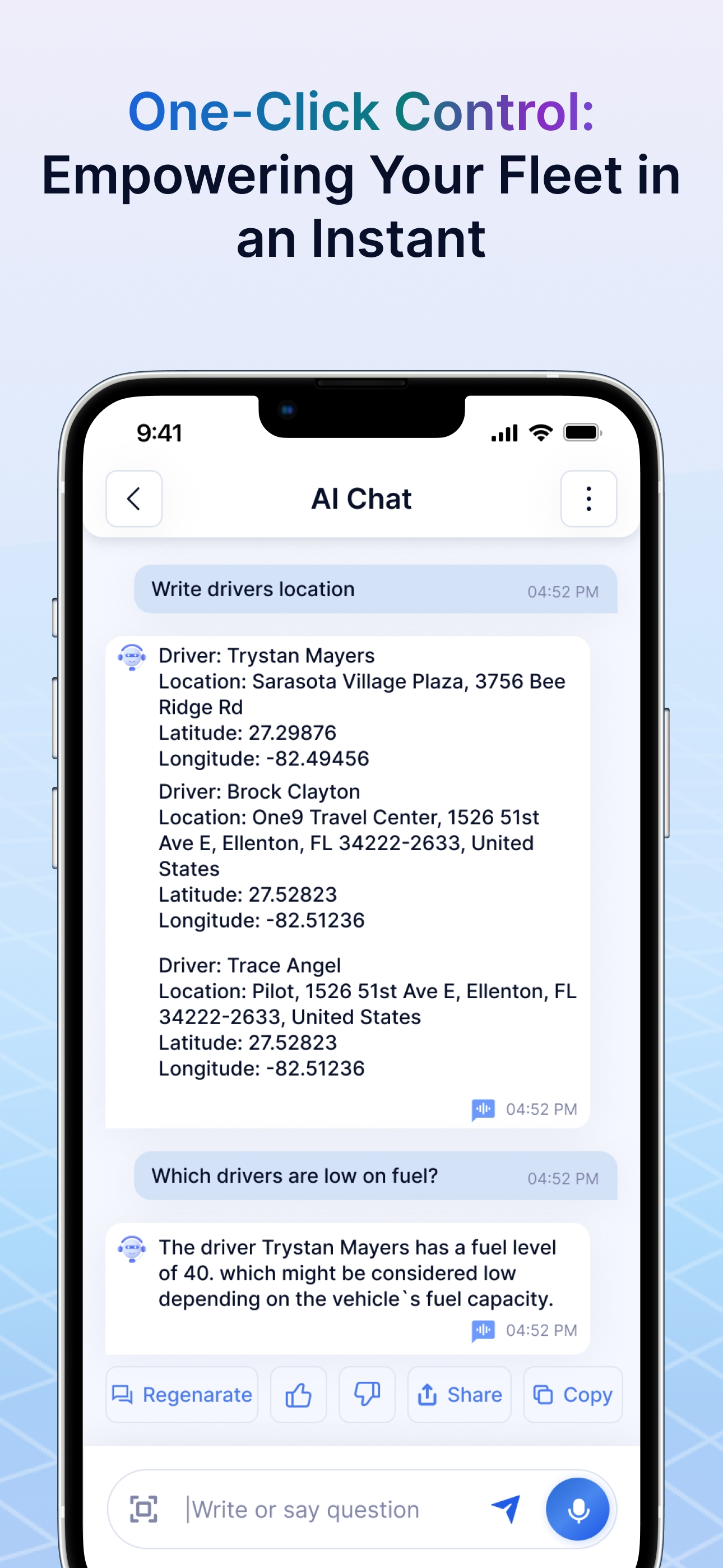 EzChatAI: Logistics AI Chatbot screenshot 3