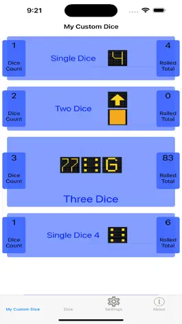 Game screenshot My Custom Dice apk