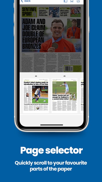 Stoke Sentinel Newspaper Screenshot