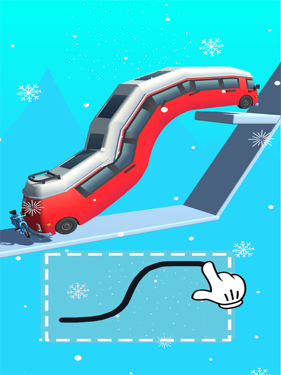 Screenshot #4 pour Car Climber: Draw Bridge 3D