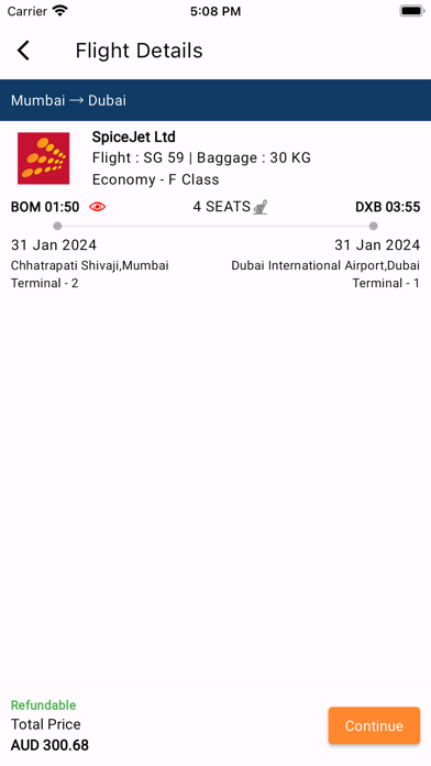 EzYourHolidays Screenshot