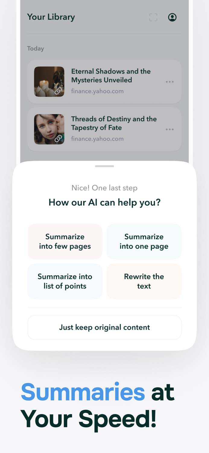 Essence AI Text Summary Tool