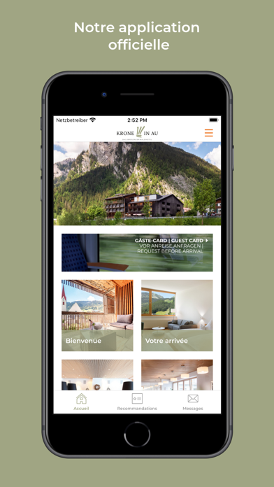 Screenshot #1 pour Hotel Krone à Au