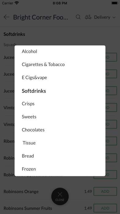 Bright Corner Food And Wine Screenshot