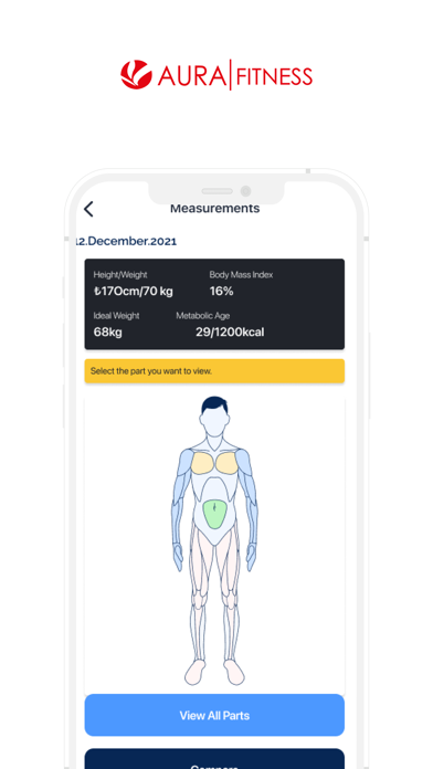 Aura Fitness Screenshot