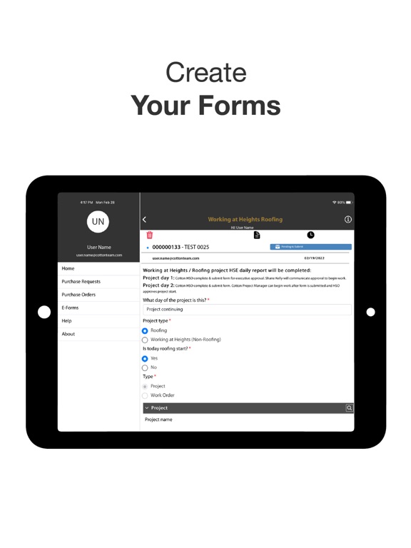 CottonTeam App iPad screenshot 5 - Business app