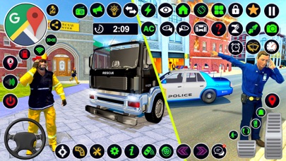 Emergency Police Firetruck 911 Screenshot