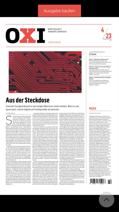 Screenshot #2 pour OXI - die Wirtschaftszeitung