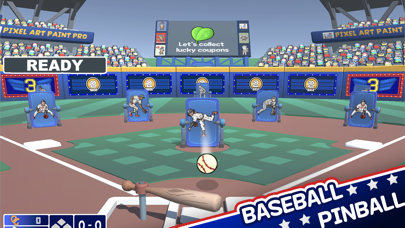Pin baseball game Screenshot