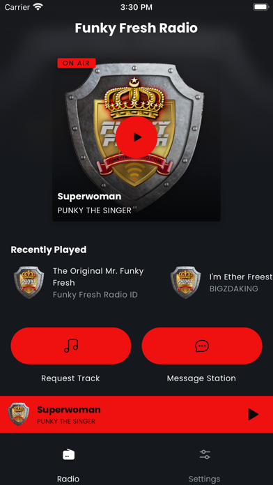 Funky Fresh Radio Screenshot