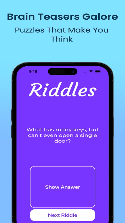 Riddles: Train Your Brain screenshot-4