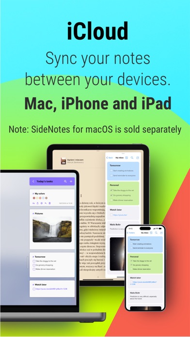 SideNotes - Thoughts & Tasks on the Mac App Store