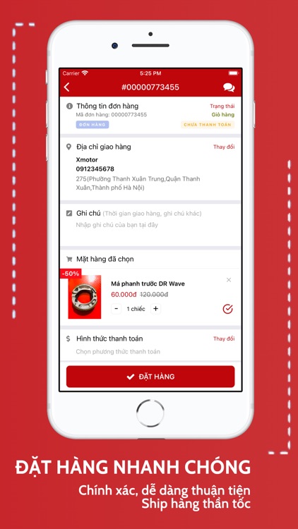 Xmotor Phụ tùng xe máy screenshot-3