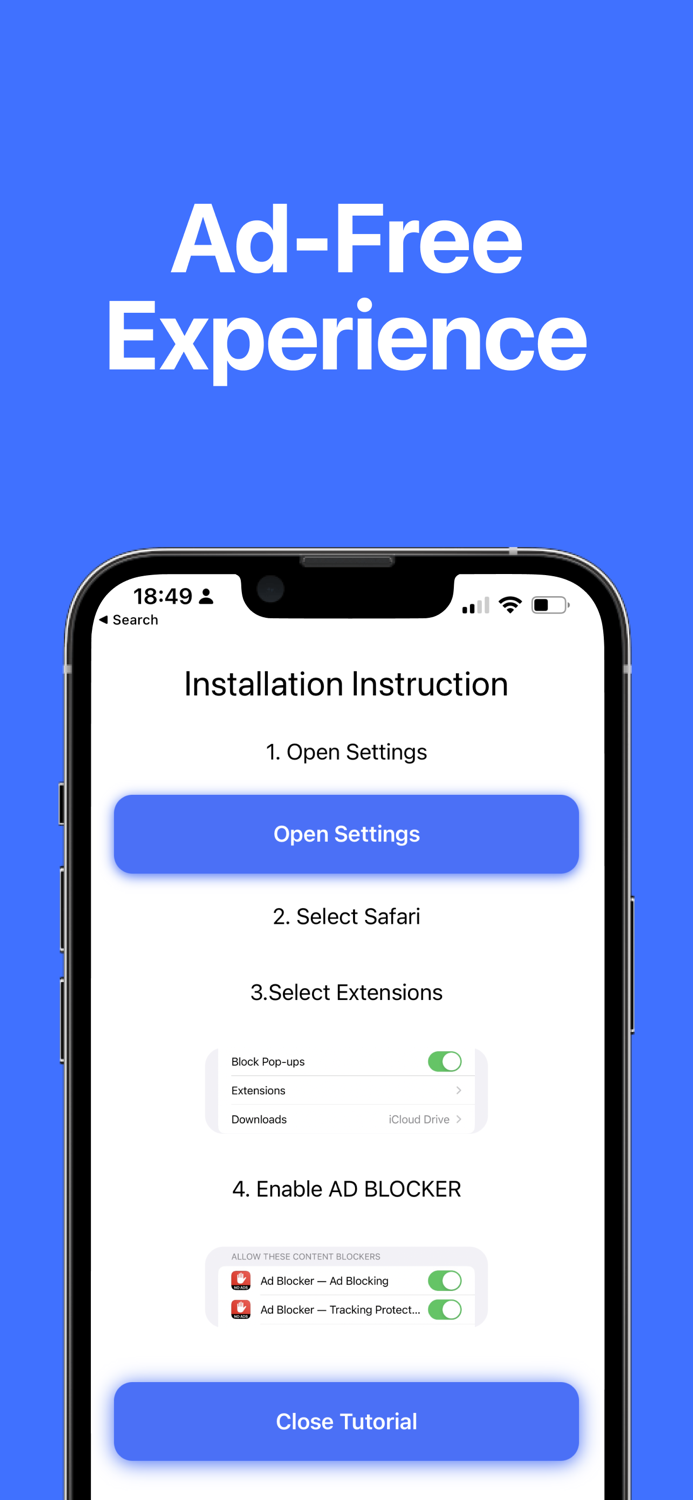 Addy - Adblock ad blocker