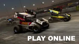 outlaws - sprint car racing 3 iphone screenshot 1