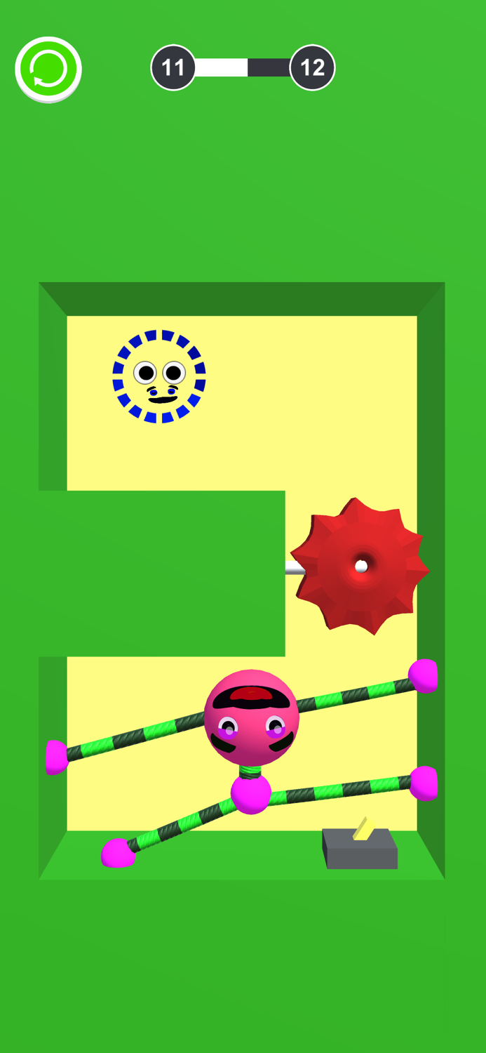 Purple Stretch 3D -Monster Cut