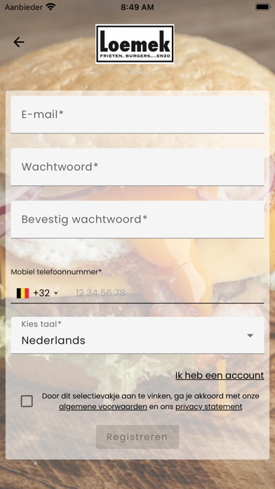 Frituur Loemek Screenshot