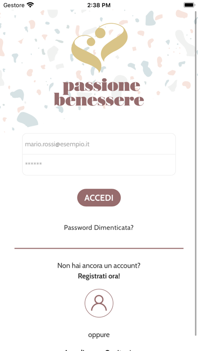Passione Benessere Screenshot