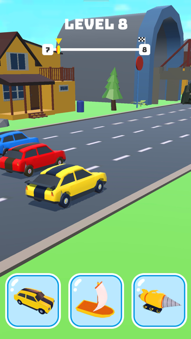Shape Shifting: Race Game Screenshot