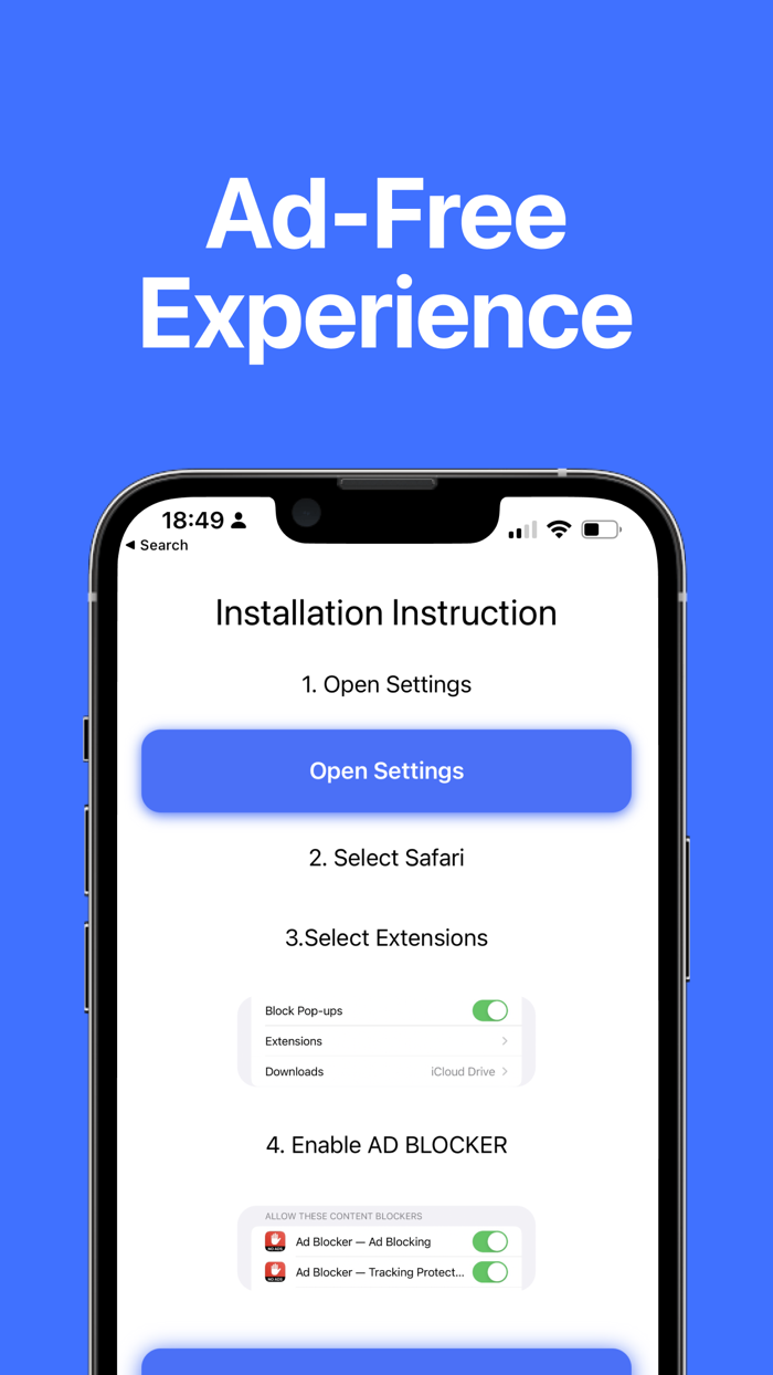 Addy - Adblock ad blocker