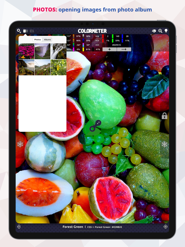 ‎ColorMeter RGB Colorimeter Screenshot