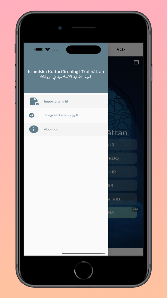 Bönetider i Trollhättan